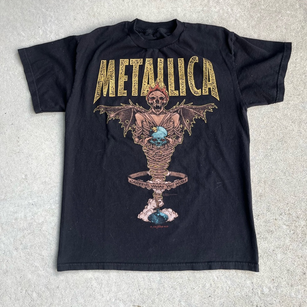2012 Metallica Black Graphic Tee